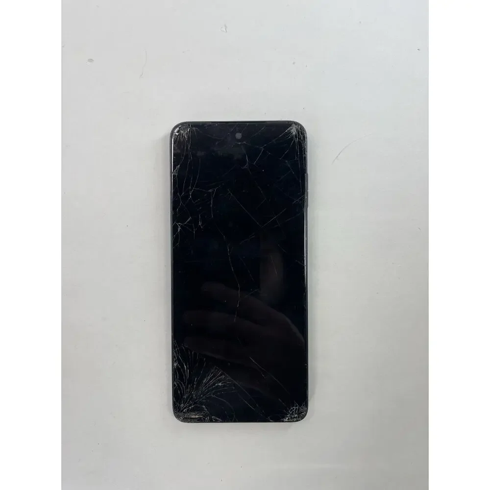 Lot of 6 Cracked Phones Motorola Samsung LG BLU - Parts